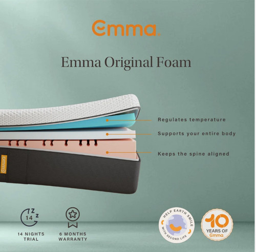 Emma original mattress best - emma, mattress-